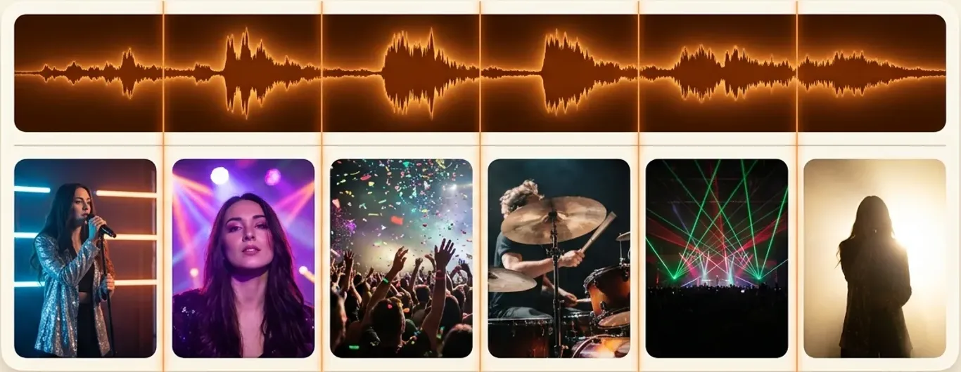 Trình tạo video âm nhạc AI bám theo nhịp của bạn như thế nào.