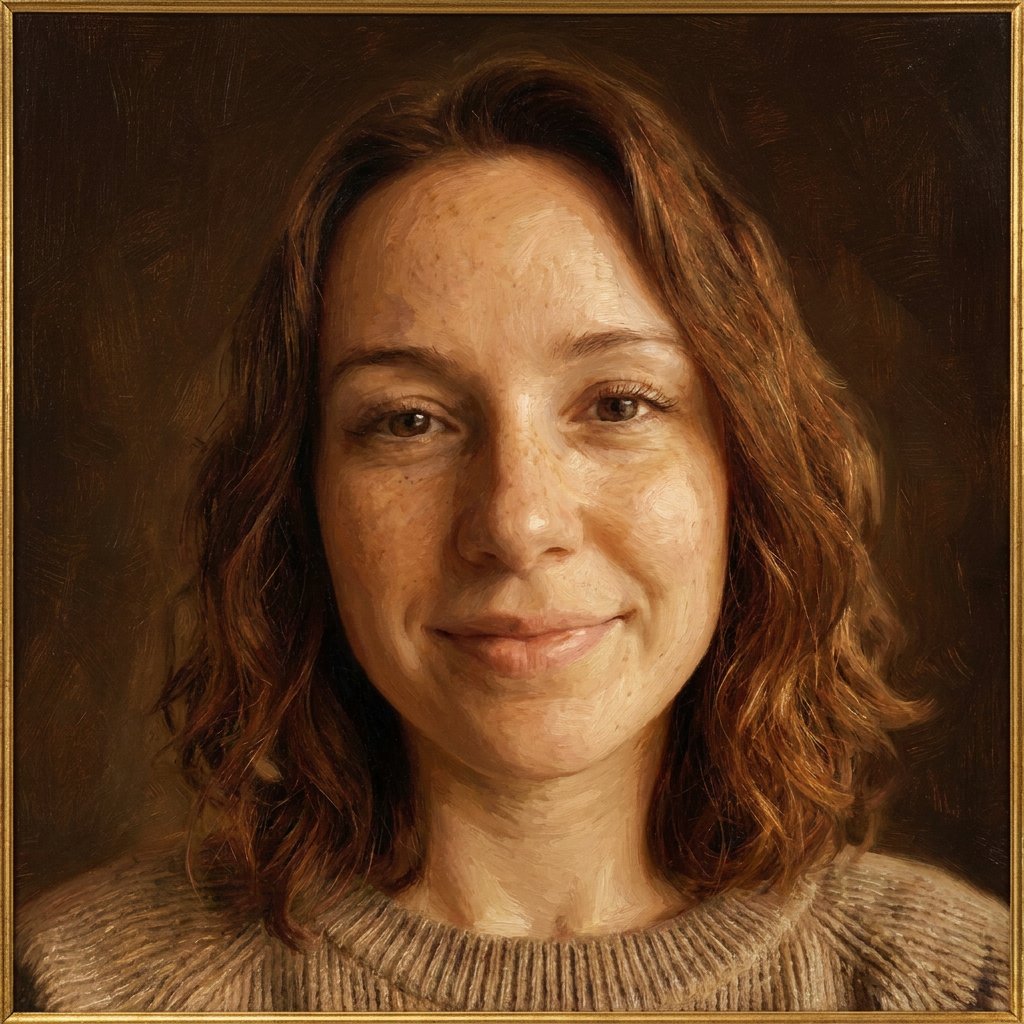 Oil Painting AI selfie style