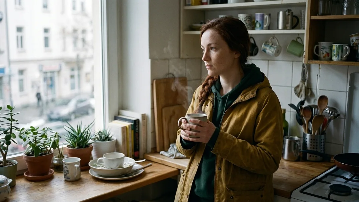 Picture of Consistent Character AI Video Generator — Morning in her kitchen